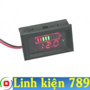 Đồng hồ đo điện áp ắc quy 12V bình axit chì a xít chì